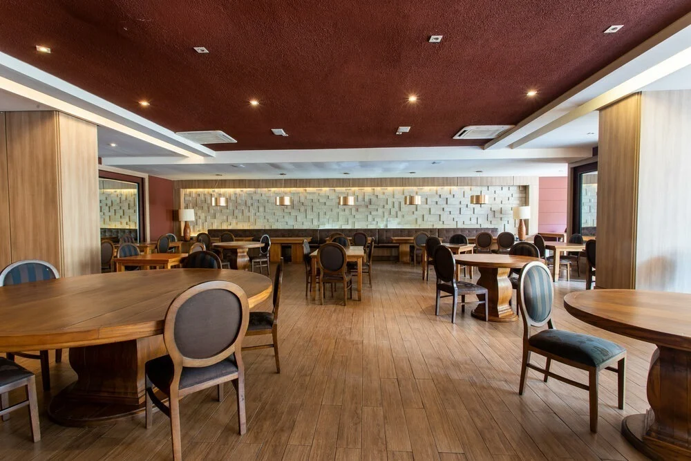 Salão do restaurante do hotel